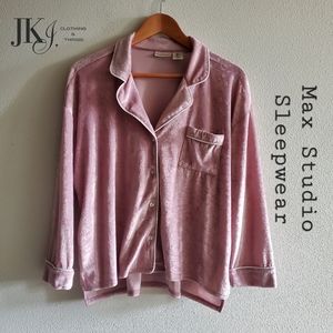Max Studio Sleepwear Women's Pajama Tops